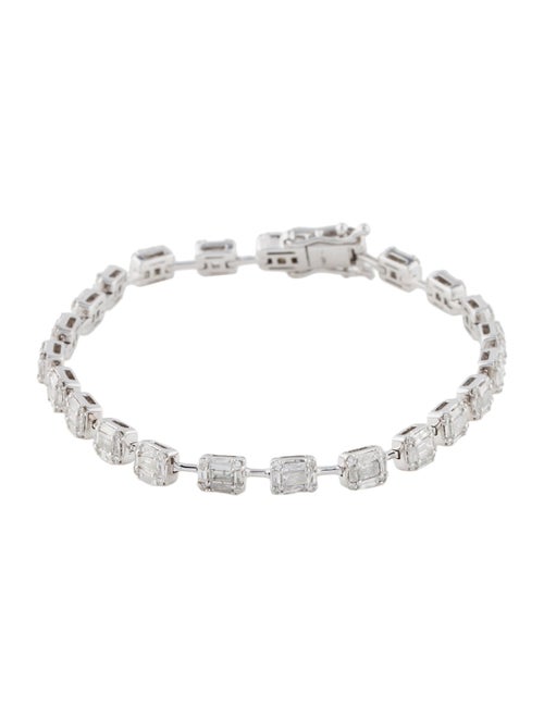 Bracelet 14K Diamond Link Bracelet