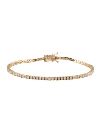 Bracelet 14K 2.01ctw Diamond Tennis Bracelet