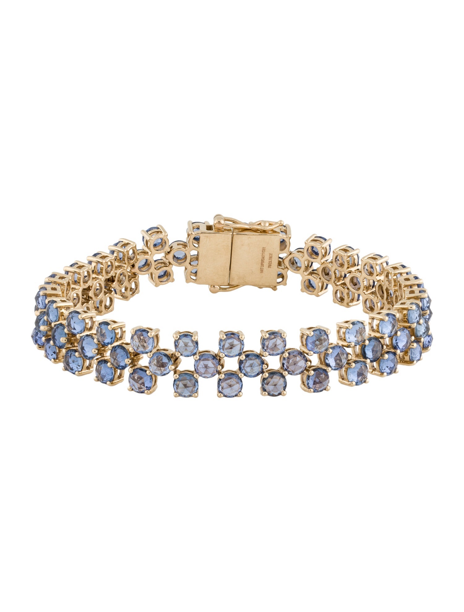 Bracelet 14K Sapphire Link