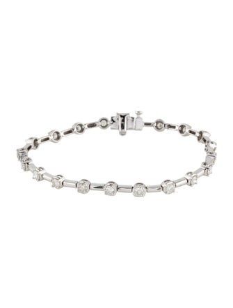 Bracelet 14K 2.17ctw Diamond Station Bracelet