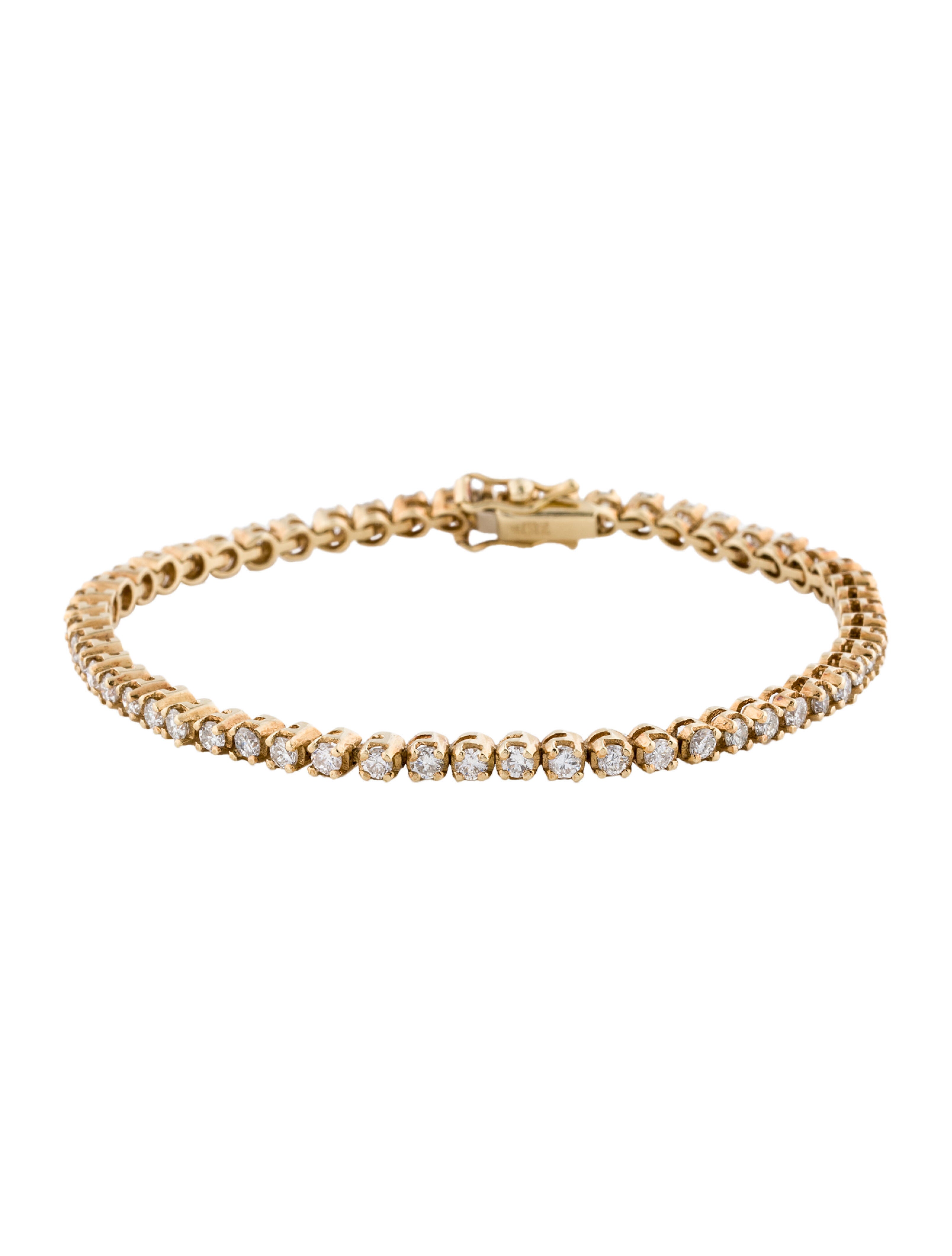 Bracelet 14K 2.77ctw Diamond Tennis Bracelet
