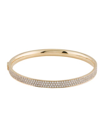 Bracelet 18K 5.00ctw Diamond Bangle Bracelet