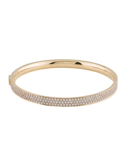 Bracelet 18K 5.00ctw Diamond Bangle Bracelet