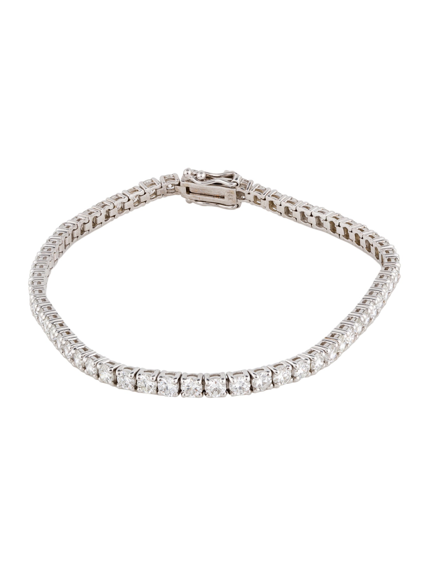 Bracelet 14K 5.00ctw Diamond Tennis Link