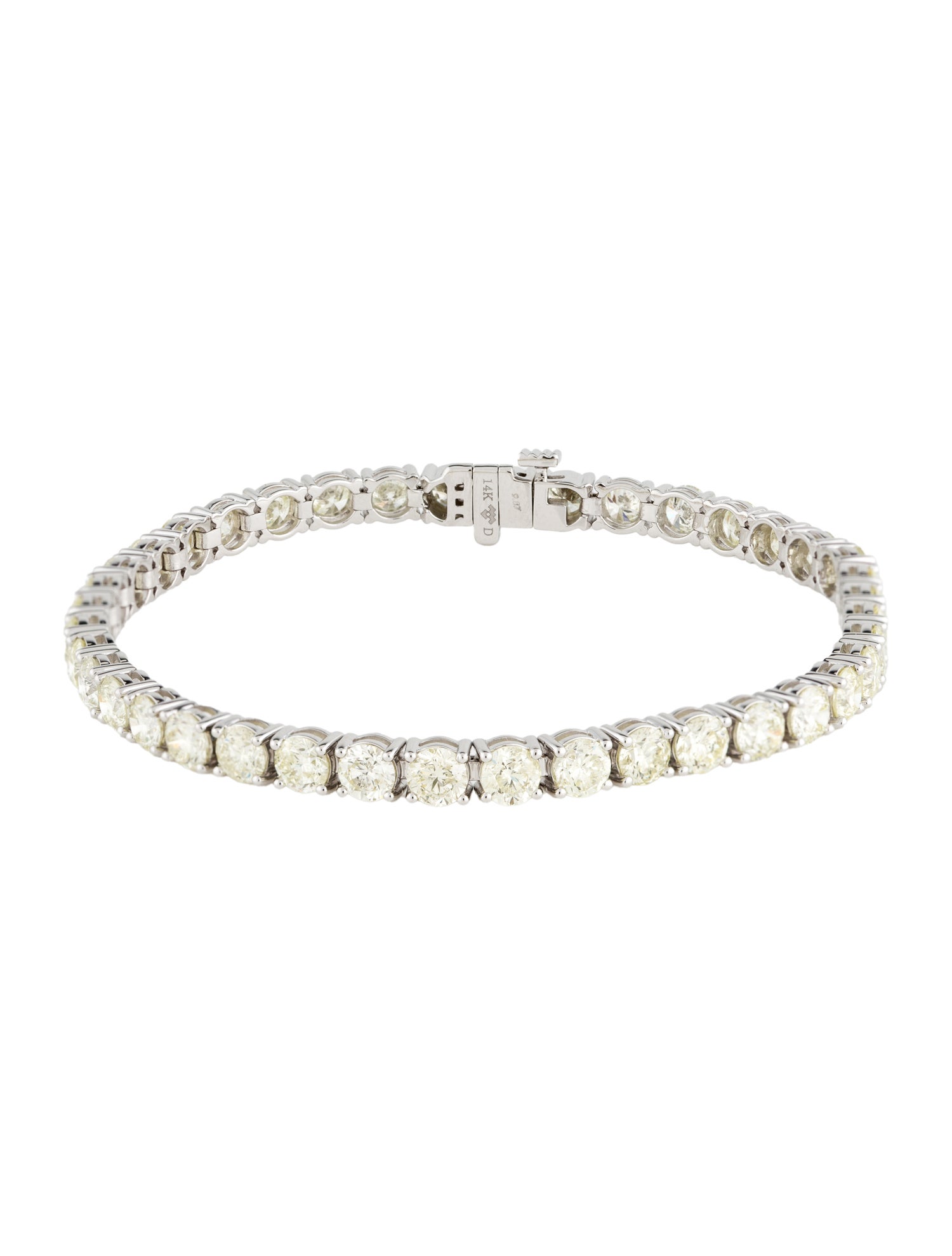 Bracelet 14K 9.87ctw Diamond Link Bracelet
