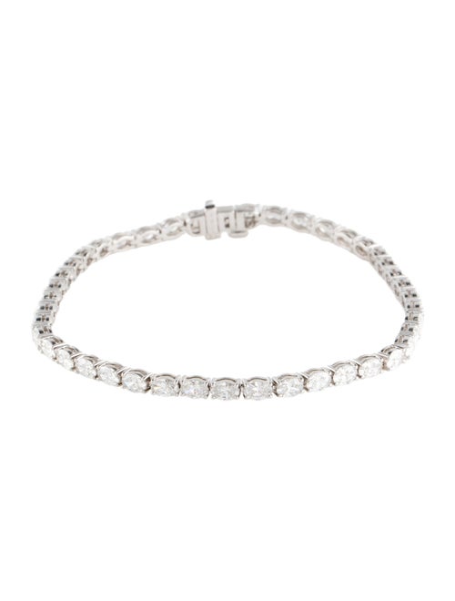 Bracelet 14K 4.93ctw Lab Grown Diamond Link Bracelet