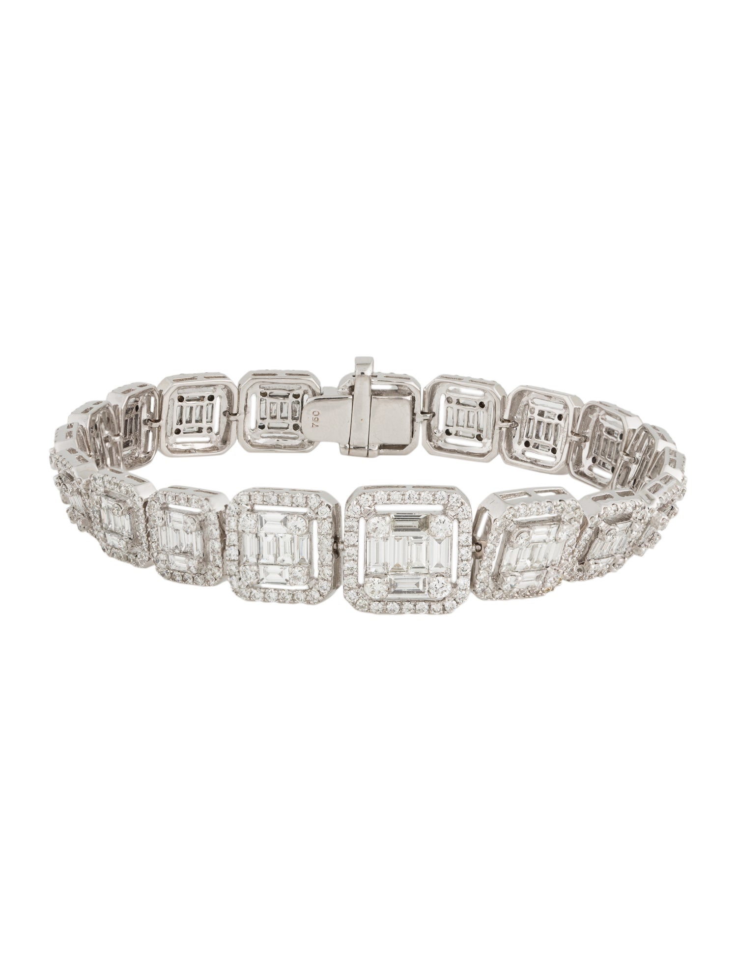 Bracelet 18K 5.67ctw Diamond Link Bracelet
