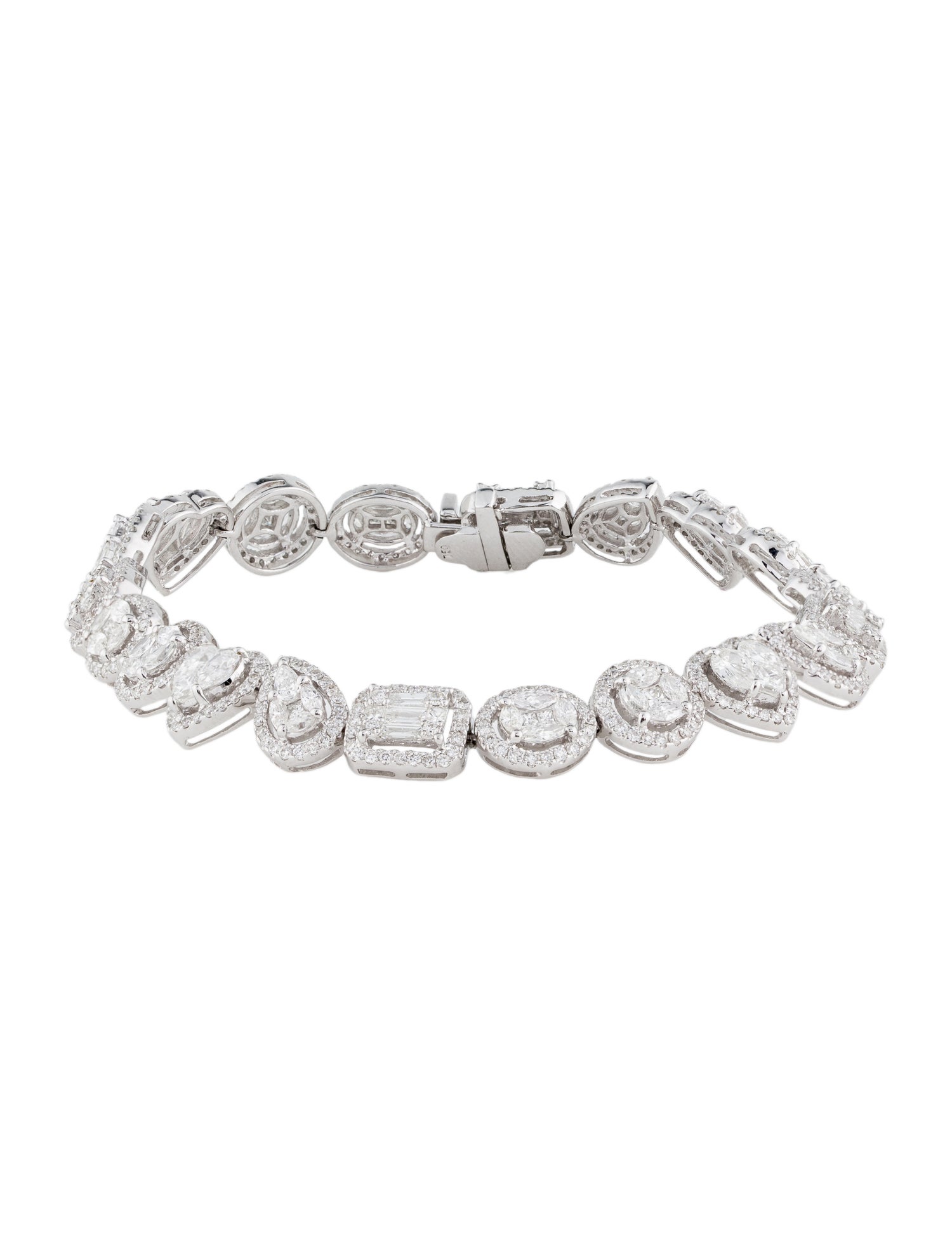 Bracelet 18K Diamond Link Bracelet