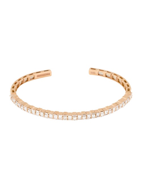 Suzanne Kalan 18K Diamond Cuff Bracelet