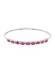 Bracelet 14K 3.15ctw Ruby & Diamond Bangle Bracelet