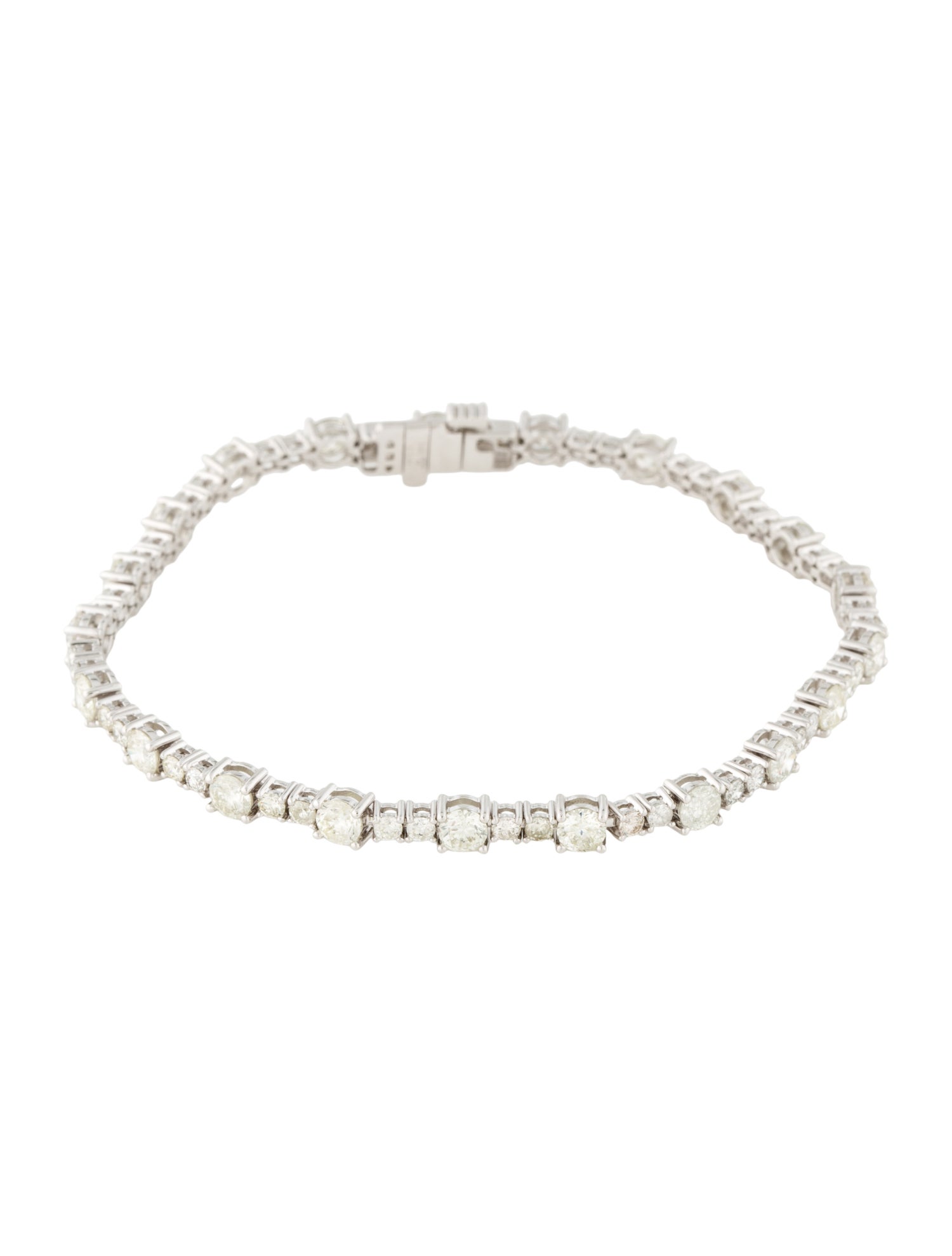 Bracelet 14K 5.26ctw Diamond Tennis Bracelet
