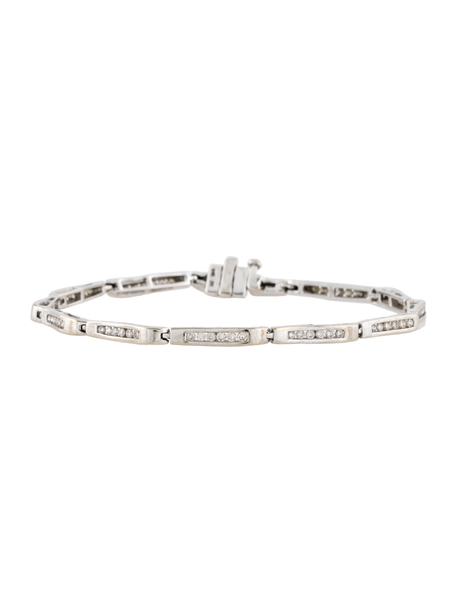 Bracelet 14K Diamond Link Bracelet