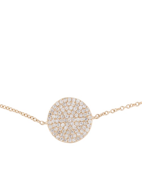 Bracelet 14K Diamond Circle Station Bracelet