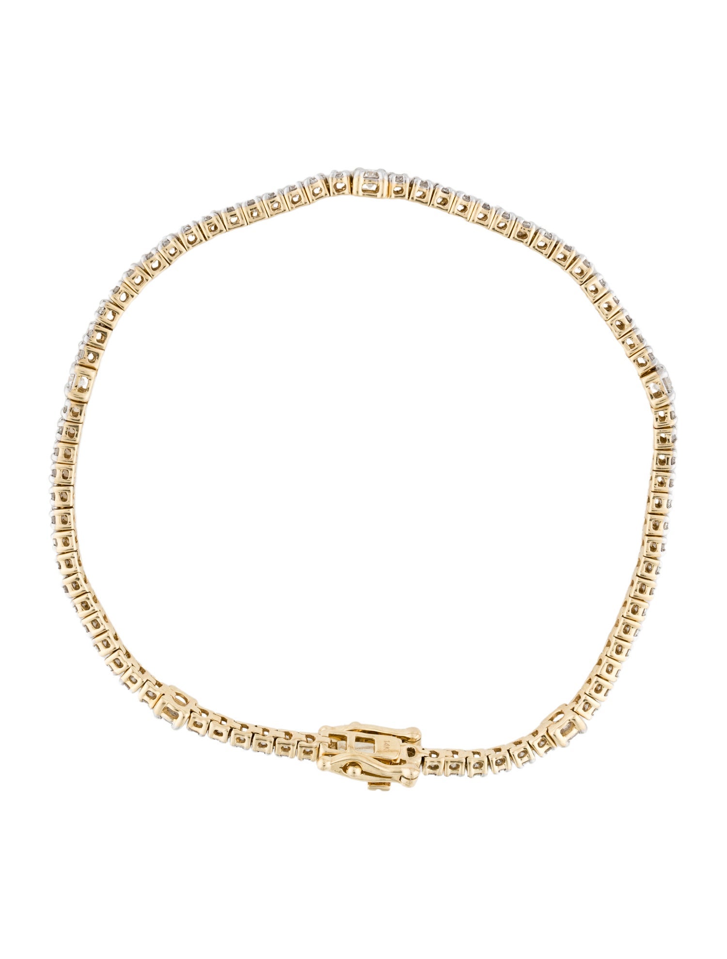 Bracelet 14K 2.00ctw Diamond Link Bracelet
