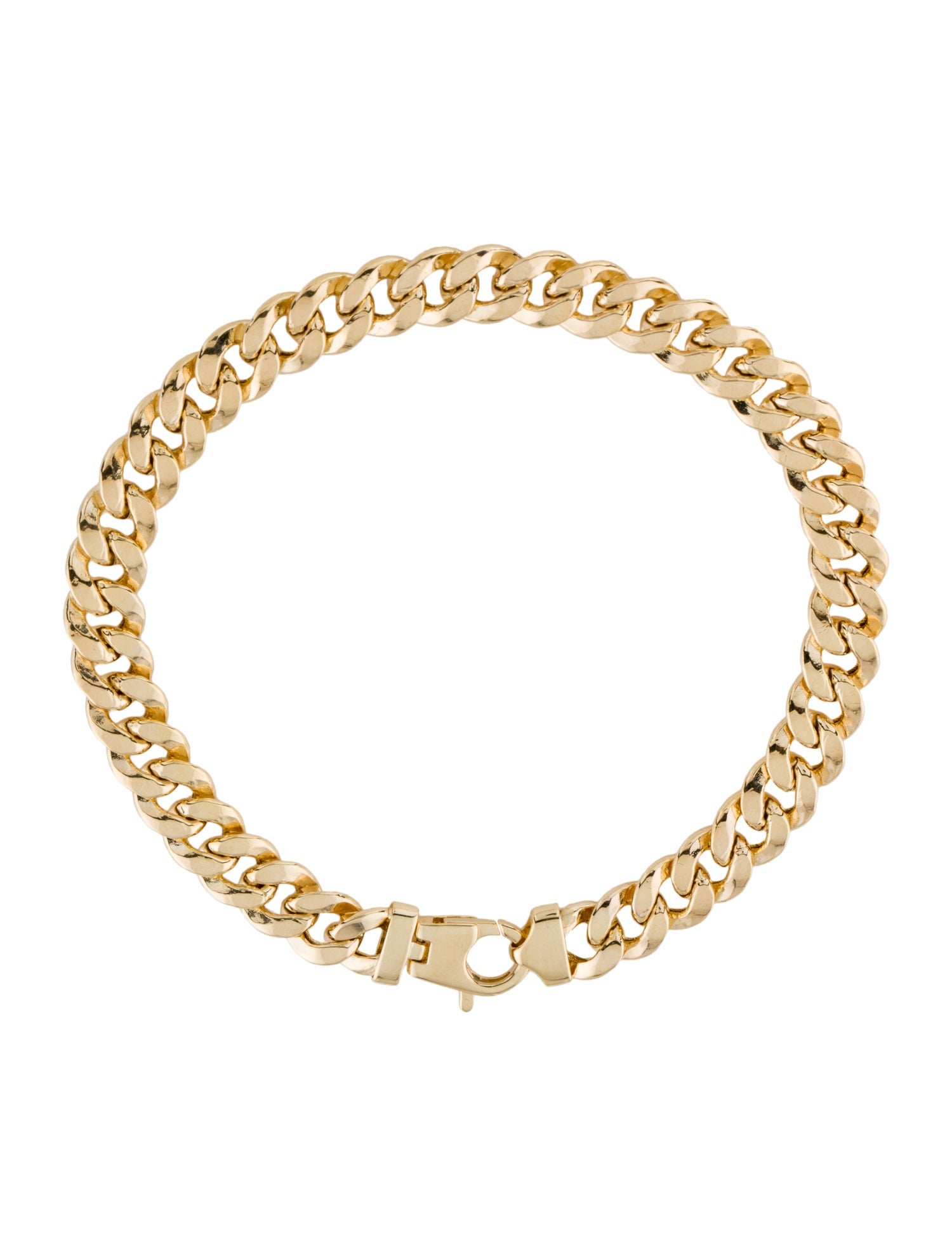 Bracelet 14K Cuban Link Bracelet