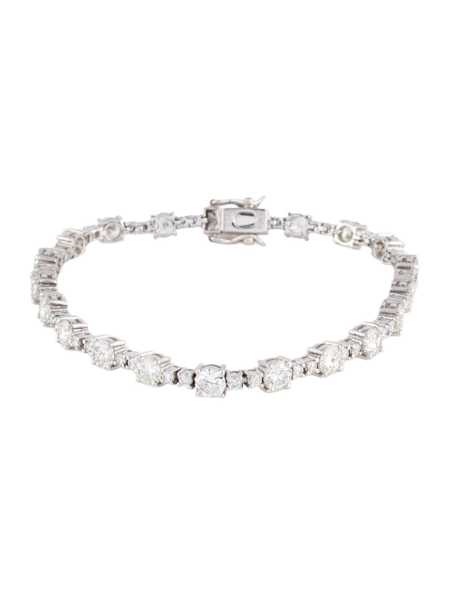 Bracelet 18K 7.88ctw Diamond Link Bracelet