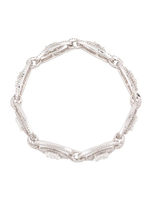 Bracelet 14K 6.44ctw Diamond Pavé Link Bracelet