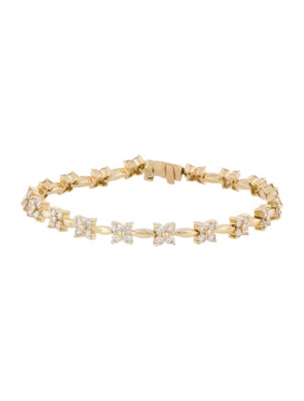 Bracelet 14K 1.76ctw Diamond Link Bracelet