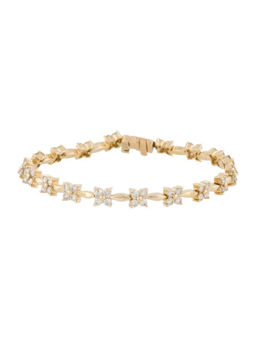 Bracelet 14K 1.76ctw Diamond Link Bracelet