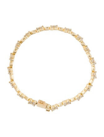 Bracelet 14K 1.76ctw Diamond Link Bracelet