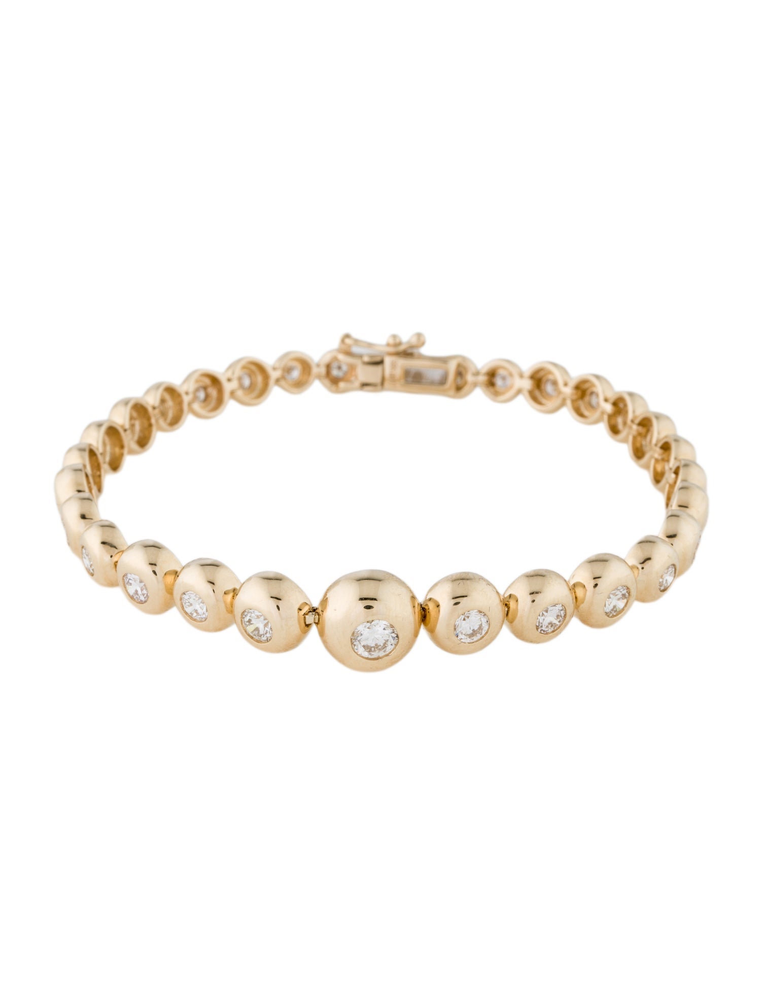 Bracelet 14K 2.30ctw Diamond Link Bracelet