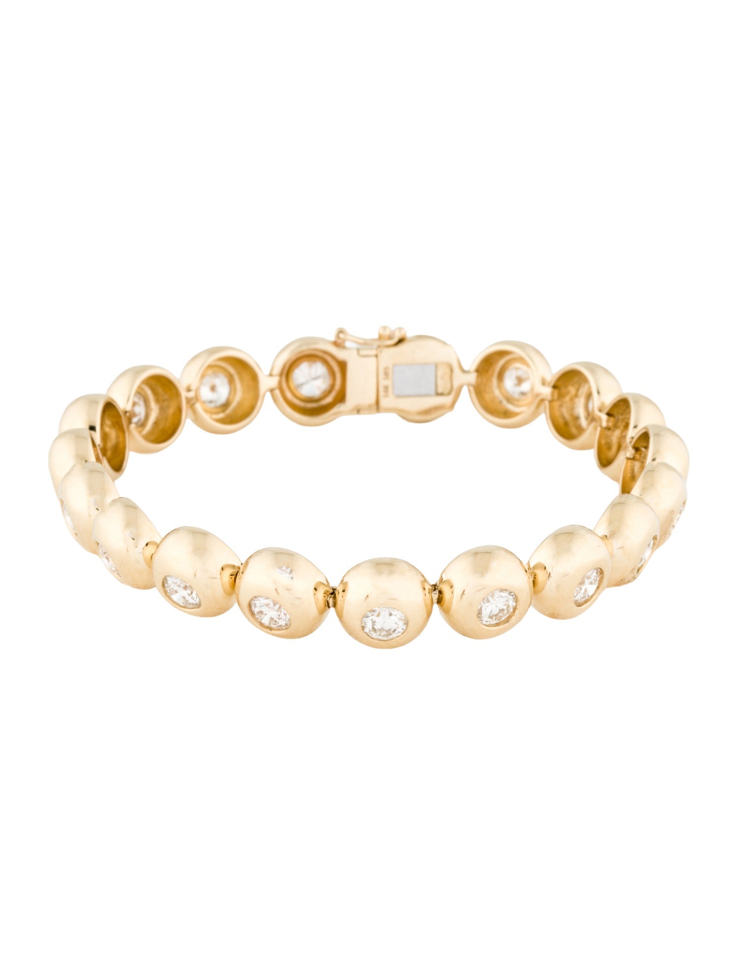 Bracelet 14K 4.92ctw Diamond Link Bracelet