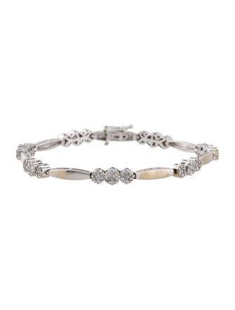 Bracelet 14K 1.33ctw Diamond Link Bracelet