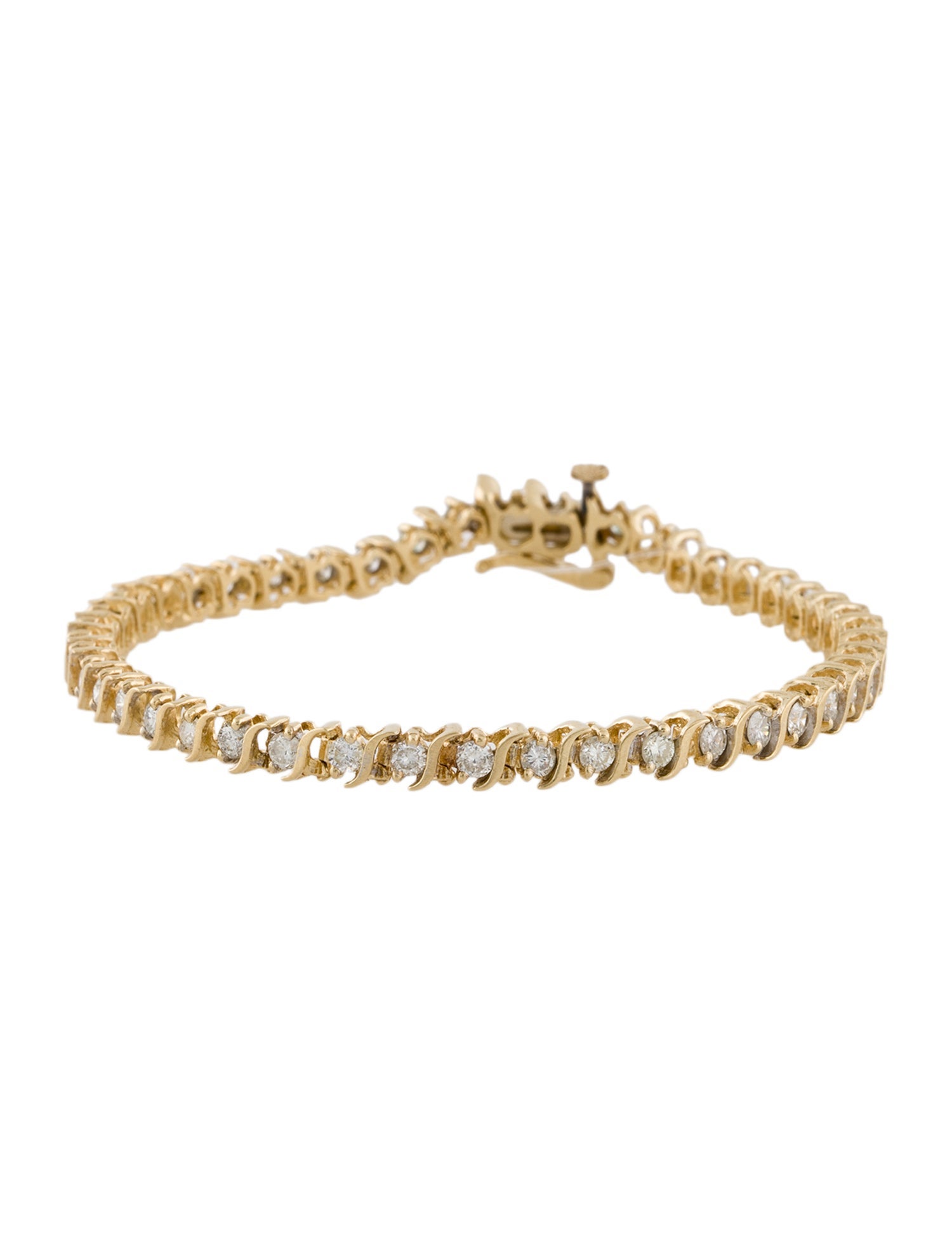 Bracelet 14K 2.92ctw Diamond Link Bracelet