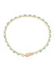 Bracelet 14K 6.30ctw Emerald Link Bracelet