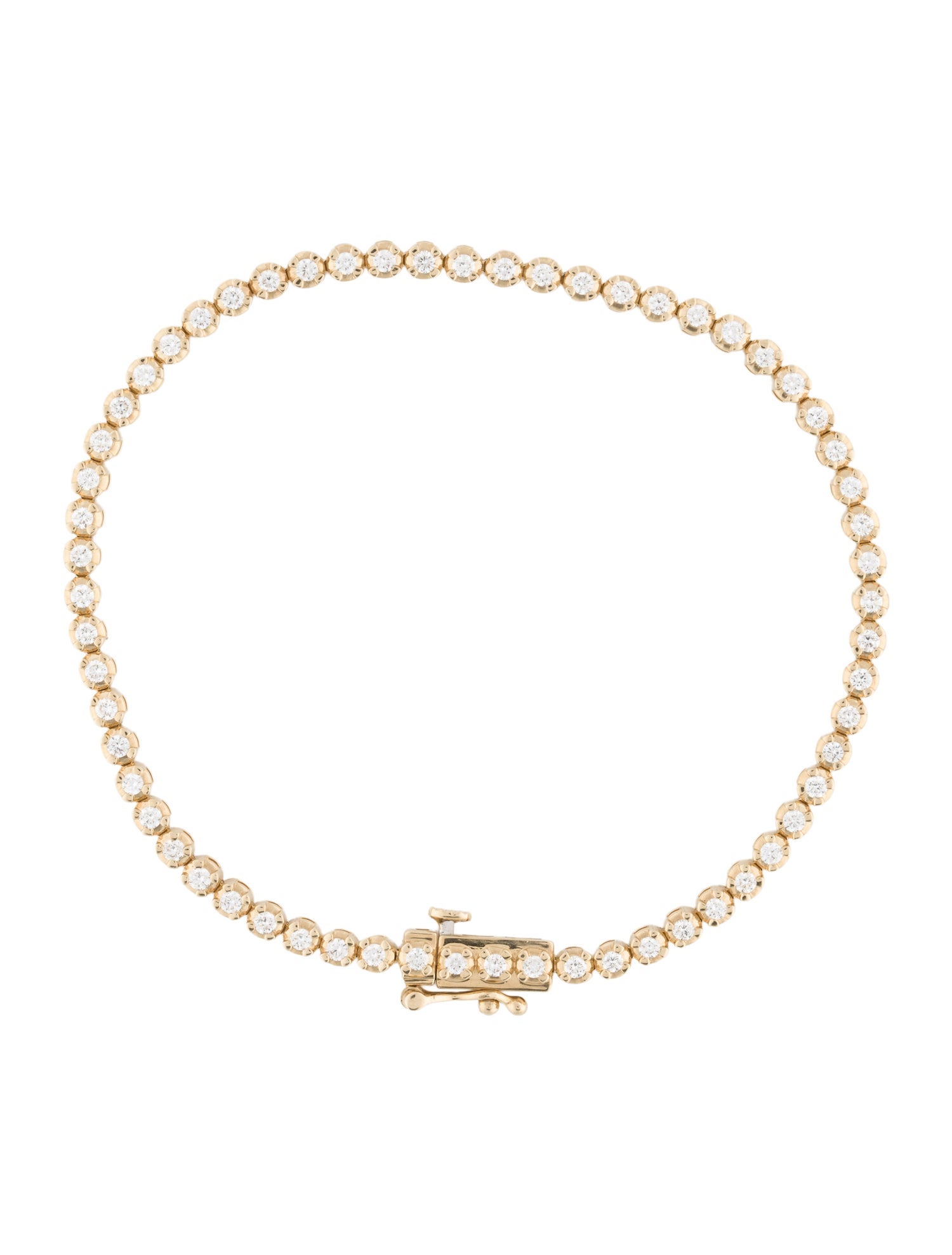 Bracelet 14K Lab-Grown Diamond Tennis Bracelet