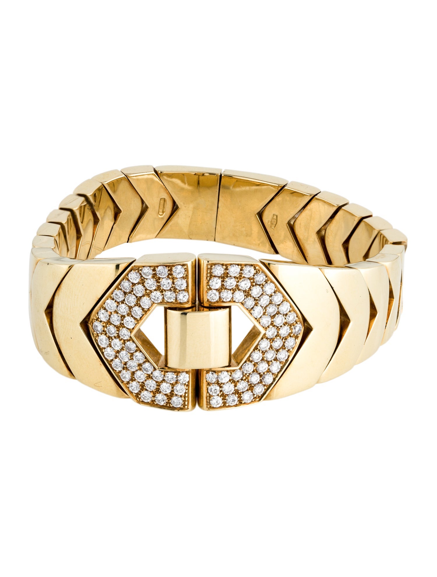 Bracelet 18K 2.42ctw Diamond Link Bracelet