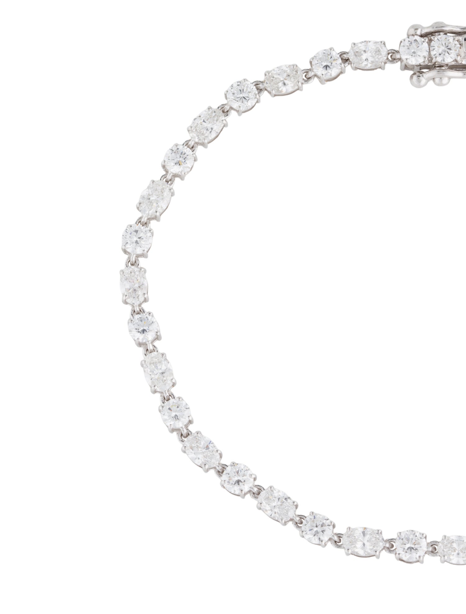 Bracelet 14K 4.59ctw Lab-Grown Diamond Link Bracelet