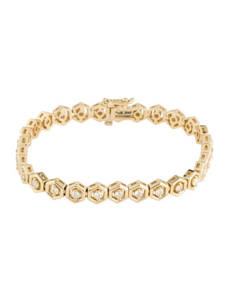 Bracelet 14K 1.75ctw Diamond Link Bracelet