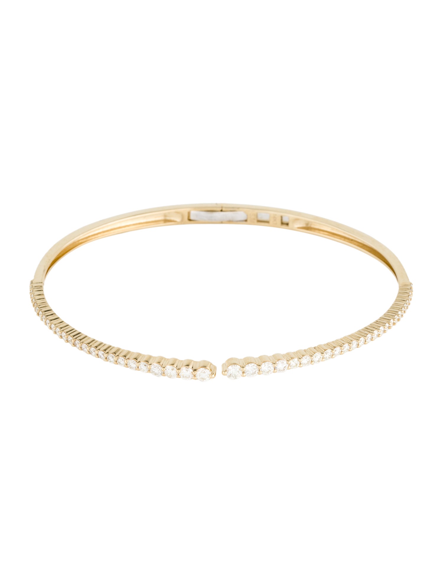 Bracelet 14K 1.00ctw Diamond Cuff