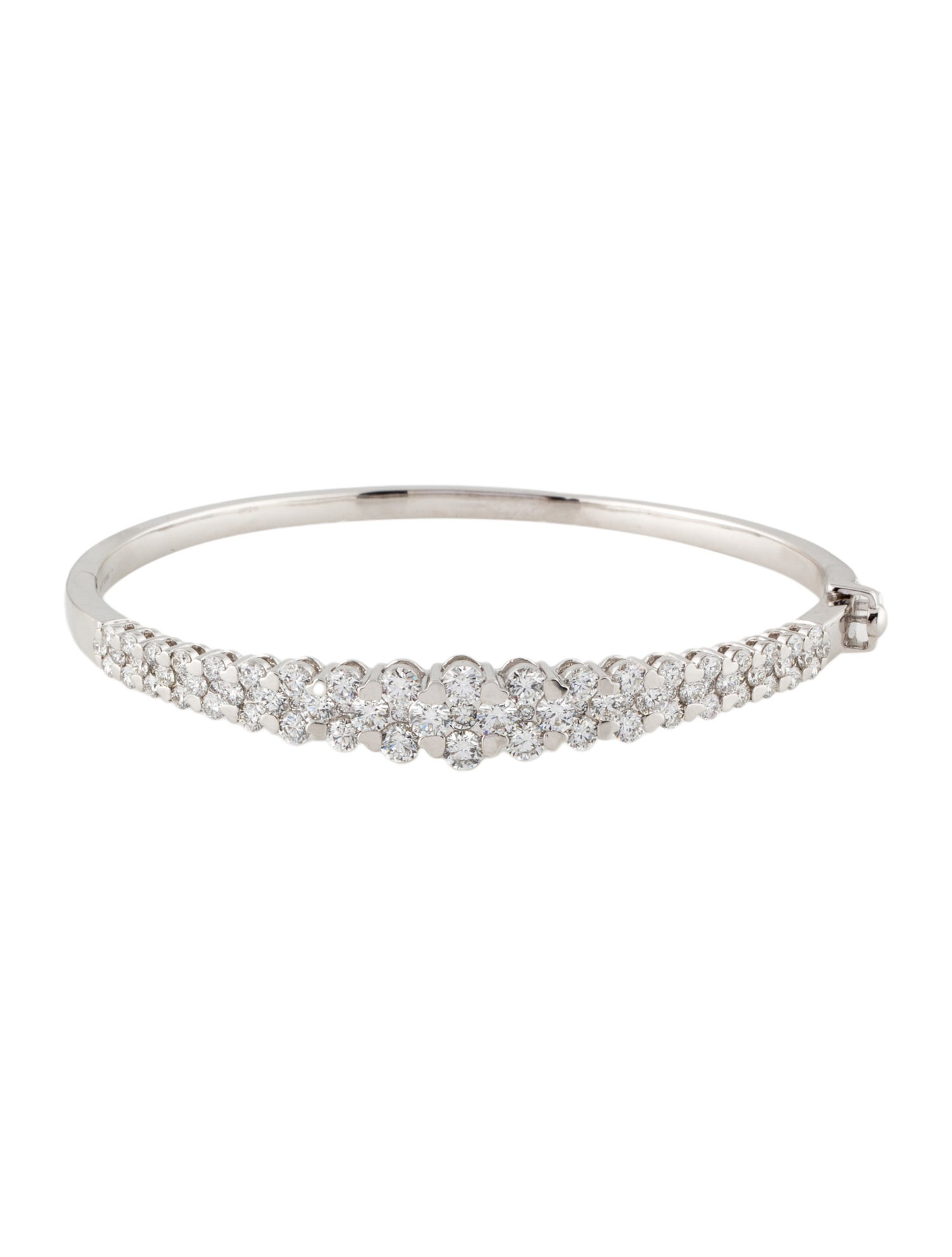 Bracelet 14K 3.10ctw Diamond Bangle Bracelet