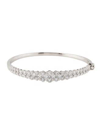 Bracelet 14K 3.10ctw Diamond Bangle Bracelet