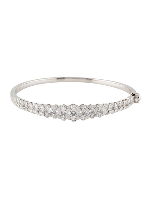 Bracelet 14K 3.10ctw Diamond Bangle Bracelet