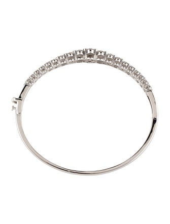 Bracelet 14K 3.10ctw Diamond Bangle Bracelet