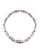 Bracelet 14K Ruby & Diamond Link Bracelet