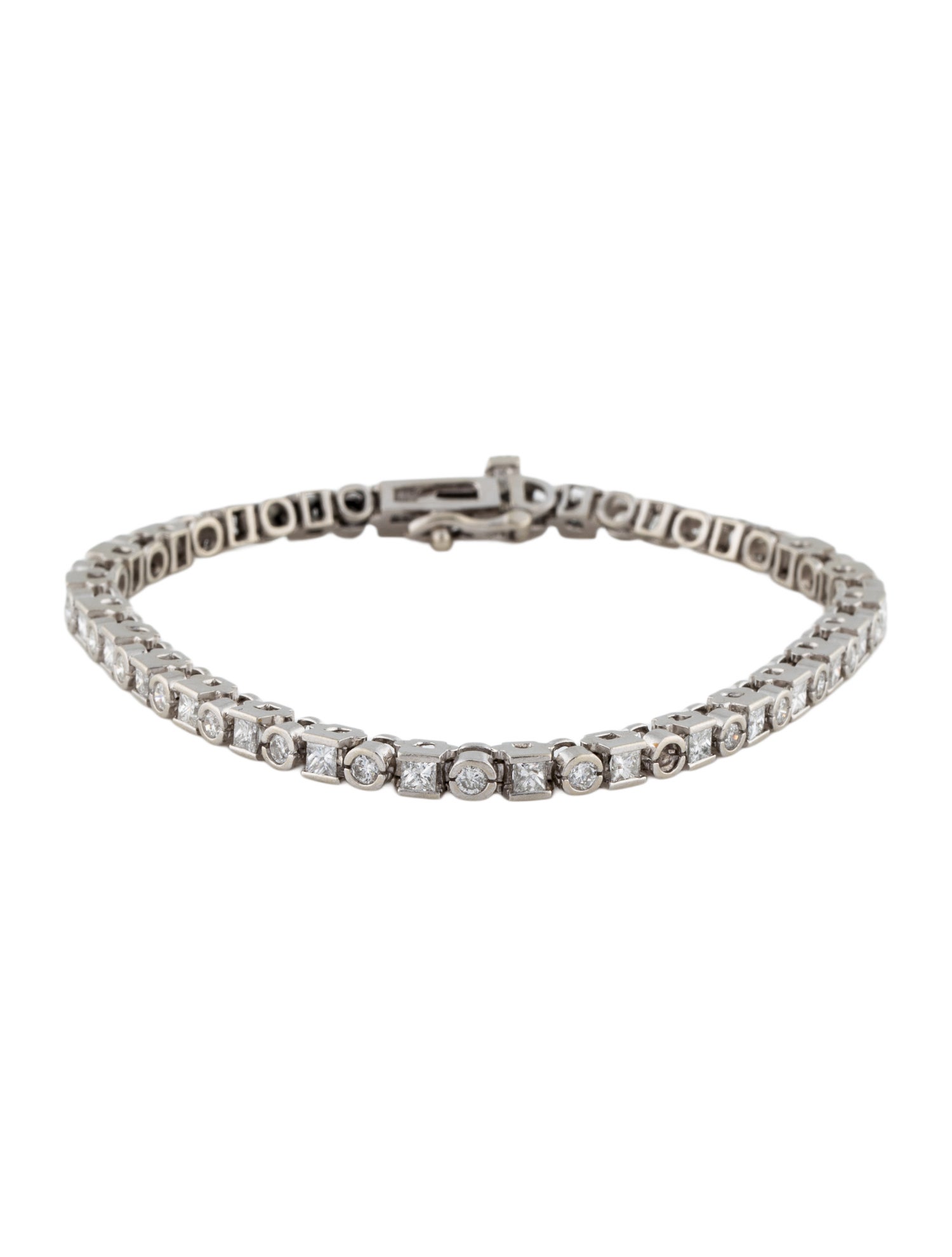 Bracelet 14K 4.00 ctw Diamond Line Bracelet