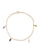 Bracelet 14K Multistone Station Bracelet