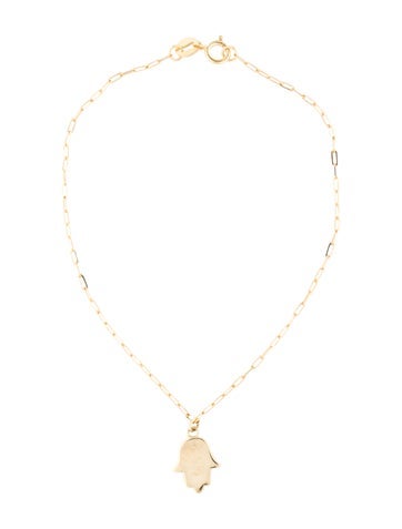 Bracelet Charm 14K Hamsa