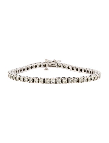 Bracelet Link 14K 4.77ctw Diamond Line Bracelets