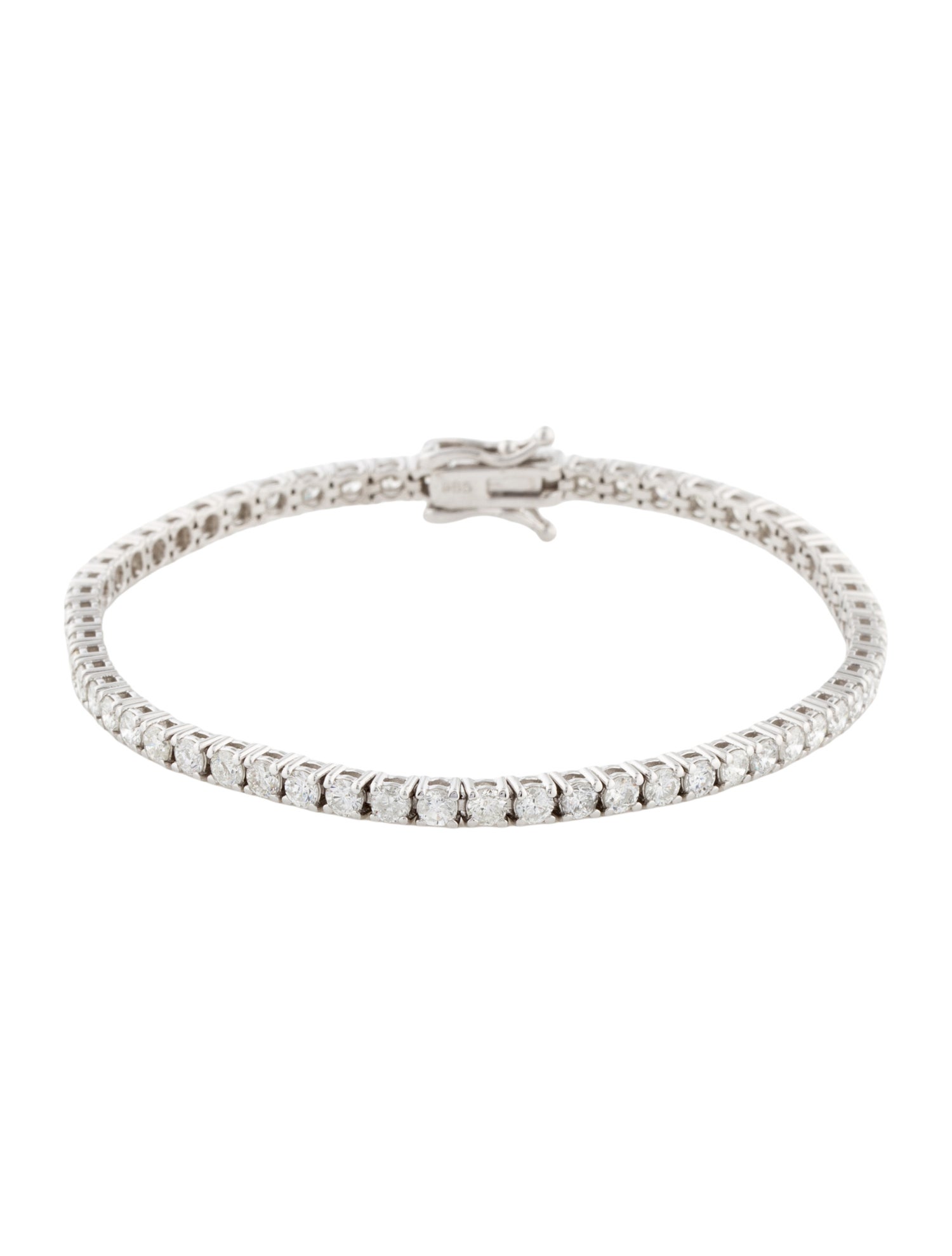 Bracelet 14K 4.27ctw Diamond Tennis Bracelet