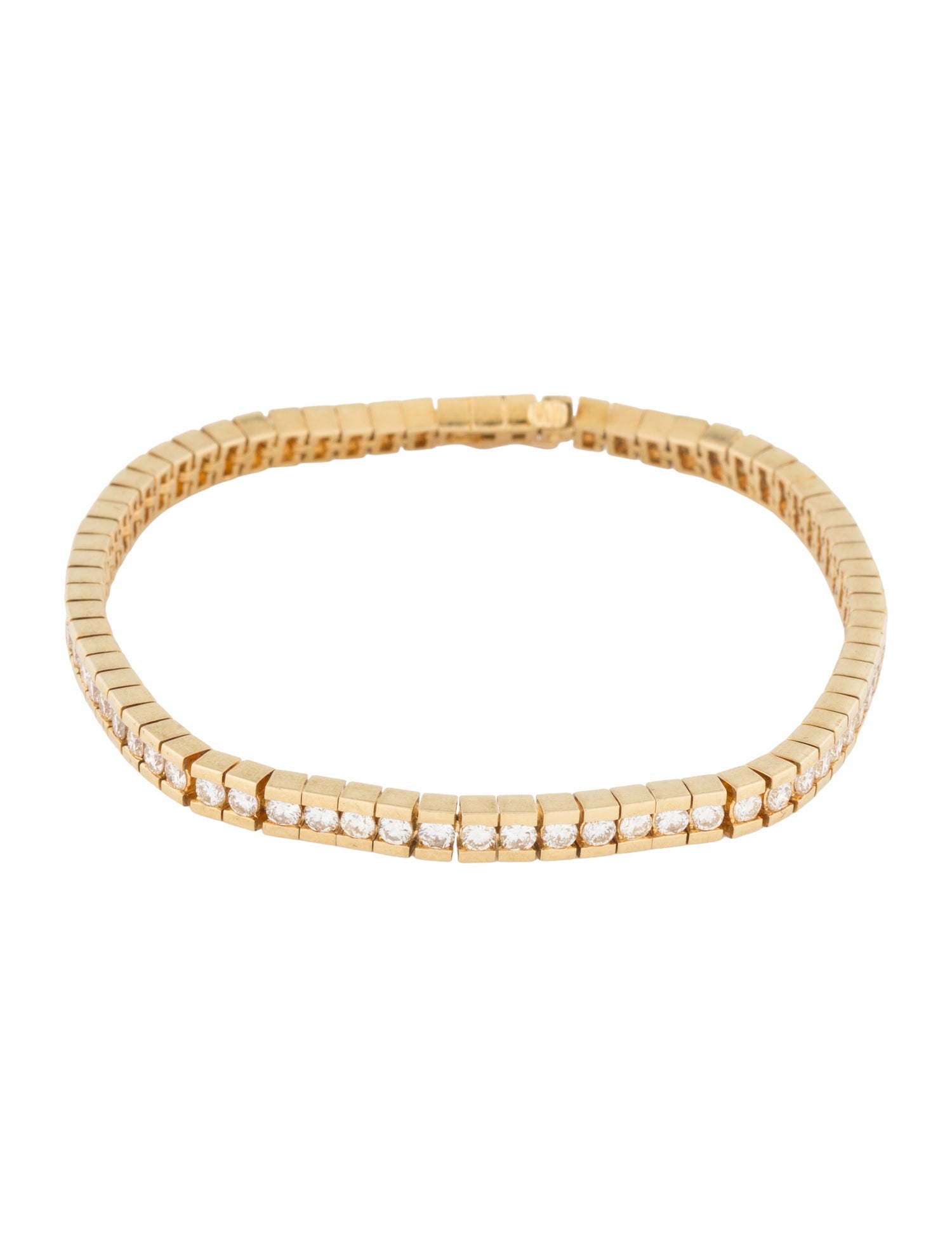 Bracelet 18K 3.24ctw Diamond Link Bracelet