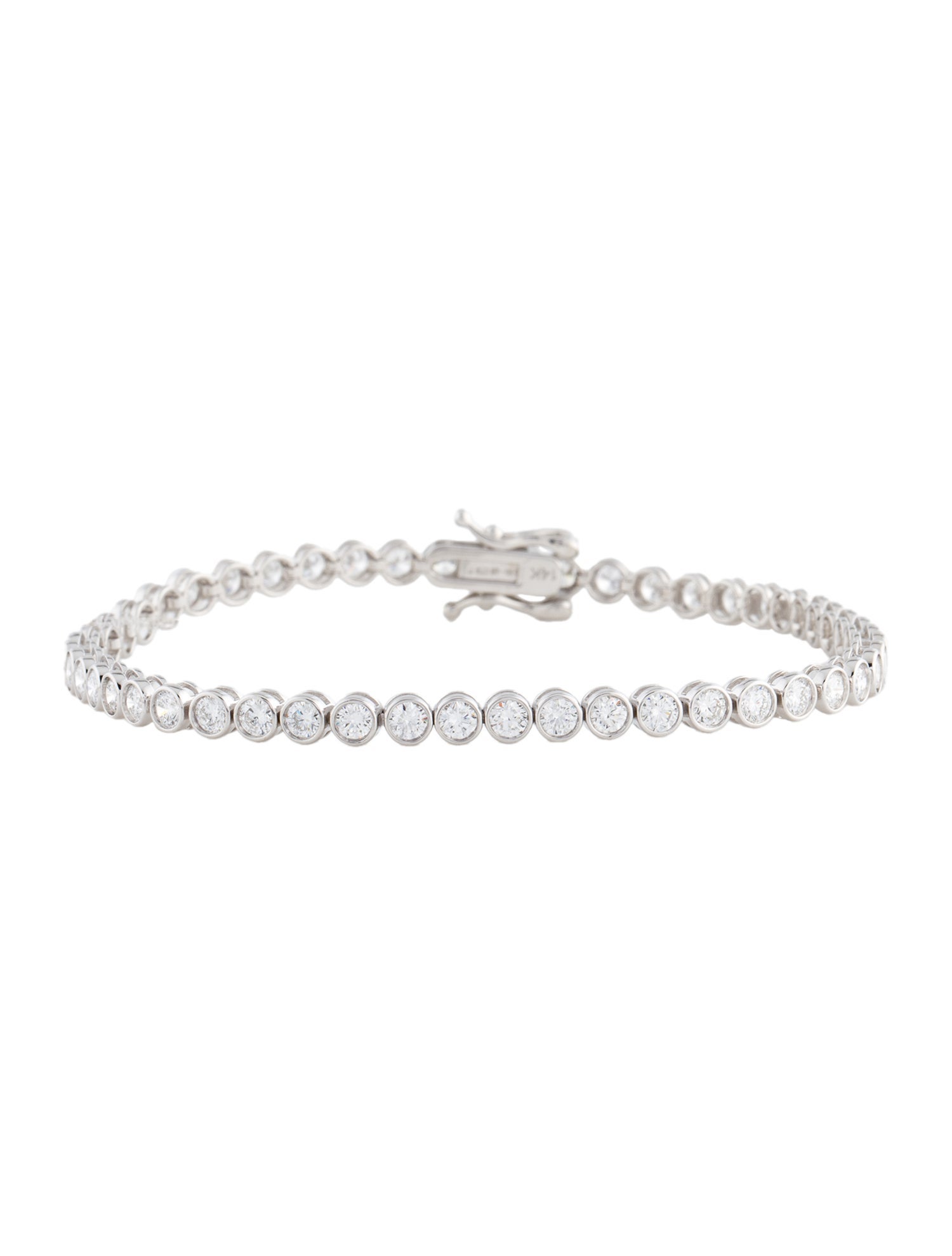 Bracelet 14K 4.51ctw Lab-Grown Diamond Tennis Bracelet