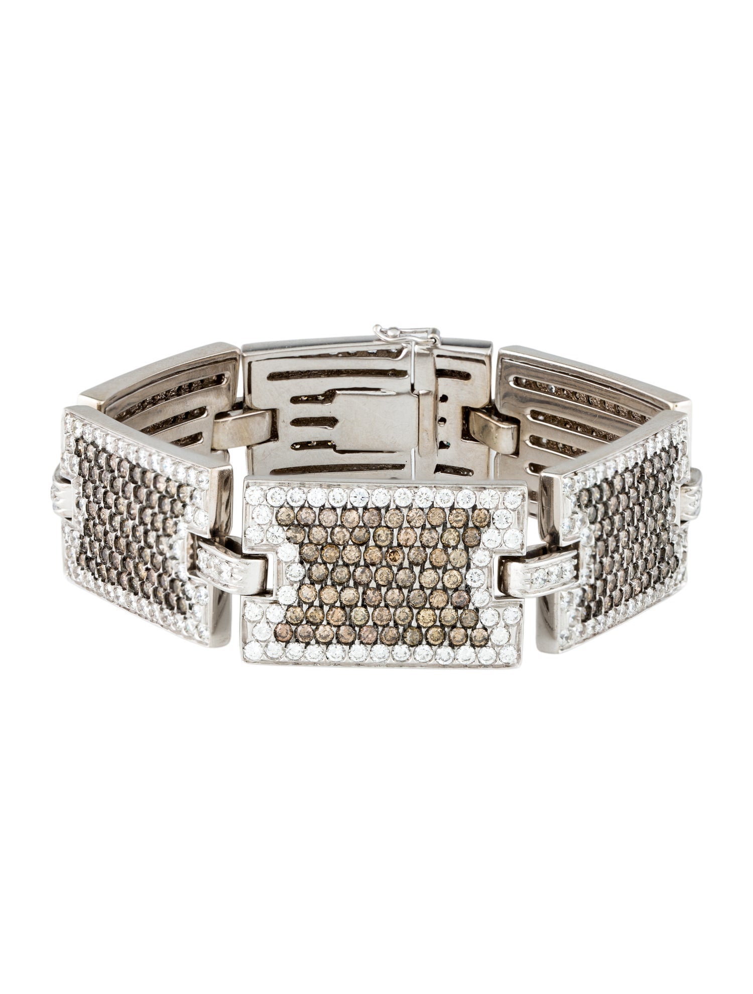 Bracelet 18K 14.97ctw Diamond Link Bracelet