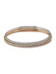 Bracelet 14K 2.76ctw Lab Grown Diamond Flexible Stacking Bangle Set of 3
