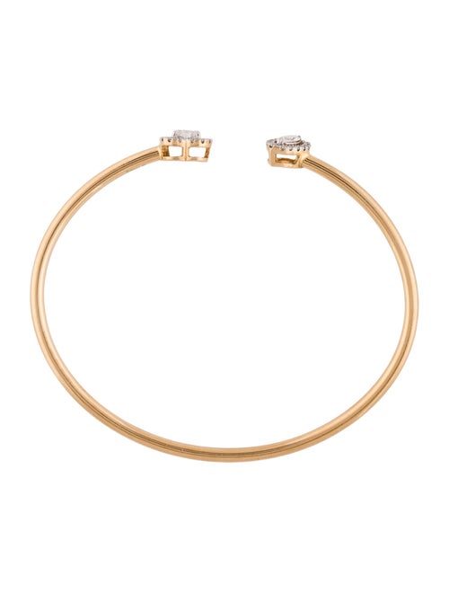 Bracelet 18K Diamond Cuff Bracelet