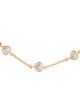 Bracelet 18K Diamond Heart Station